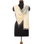 Scarves - Rosed Green Stole - AADYAM HANDWOVEN