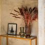 Décorations florales - Orange Setarea fleur séchée naturelle 100 gr, 85 cm AX71137  - ANDREA HOUSE