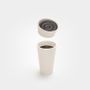 Tea and coffee accessories - ''Take Out'' Biomass Coffee Mug 350ml - Dark Brown - HOUSE OF HOME