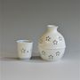 Mugs - Suishyobori (crystal carving) Sake bottle  - YOULA SELECTION