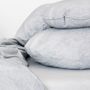 Comforters and pillows - Decorative linen cushion Dot Port colour 45cm - MIKMAX BARCELONA