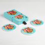 Decorative objects - Set of 4 ceramic coasters - GANGZAÏ