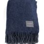 Plaids - Couverture en mohair Stackelbergs Tide & Marin Blue - STACKELBERGS