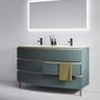 Chests of drawers - BEL AMI Curved line vanity - DECOTEC