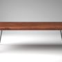 Tables basses - Table basse rustique avec pieds en épingle à cheveux - LIVING MEDITERANEO
