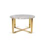 Tables basses - Table en marbre - Flores  - LE NOIR