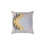 Fabric cushions - Diamond Handwoven Interlocking Tapestry Cotton Cushion Cover - OCK POP TOK