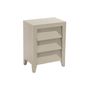 Night tables - Amato bedside in ceramic grey finish - RV  ASTLEY LTD