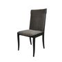 Chaises - Rita, chaise chenille souris avec pieds noirs - RV ASTLEY LTD