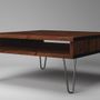 Design objects - Box Coffee Table with Hairpin Legs - LIVING MEDITERANEO