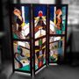 Stained glass decoration - Transat' - A&O - VITRAUX HONFLEUR
