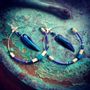 Jewelry - Large “Deep Blue” hoop earrings - L'ATELIER DES CREATEURS