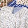 Throw blankets - Reversible quilted bedspread - LUCAS DU TERTRE