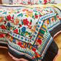 Throw blankets - Reversible quilted bedspread with edging - LUCAS DU TERTRE
