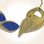 Bijoux - Douce Plume : boucles, bracelets et colliers. - AMELIE BLAISE
