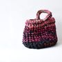 Bags and totes - MINA  & ONA . Handmade bags. Recycled silk & natural jute fibre - MONA PIGLIACAMPO . ATELIER SOL DE MAYO