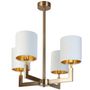 Ceiling lights - Ealga 4 arm chandelier - RV ASTLEY LTD