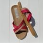 Shoes - Les Mauricettes de Cathy, red women's tap - LES MAURICETTES