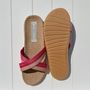 Shoes - Les Mauricettes de Cathy, red women's tap - LES MAURICETTES