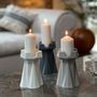 Decorative objects - Rook Candle Holder - ESMA DEREBOY HANDMADE PORCELAIN