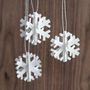 Other Christmas decorations - Snowflake Mobile - LIVINGLY