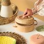 Decorative objects - Paper Clay Storage with Cover (Small) - INDIGENOUS