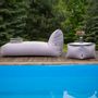 Lounge chairs for hospitalities & contracts - Bean bag Sunbed Riviera - PUSKUPUSKU