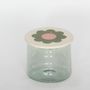 Cadeaux - Pot en verre avec couvercle carrelage  - ASMA'S CRAFTS