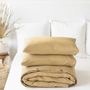 Bed linens - Sandy Beige linen duvet cover set - MAGICLINEN