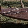 Tables basses - Table Basse Leaf en Cuir - STUDIO MARTA MANENTE DESIGN