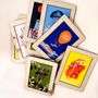 Children's decorative items - Wall Decor - Pack of 20 Mini Silkscreens - ST
