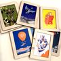 Children's decorative items - Wall Decor - Pack of 20 Mini Silkscreens - ST