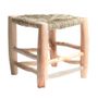 Stools for hospitalities & contracts - natural fiber stool KANDICE - MISTER WILS