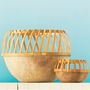 Vases - Paper Clay Basket (Large) - INDIGENOUS