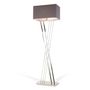 Floor lamps - Roma Nickel Floor Lamp - RV  ASTLEY LTD