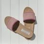 Chaussures - Les Mauricettes d'Adelaide, claquettes femme roses - LES MAURICETTES