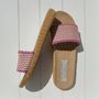 Chaussures - Les Mauricettes d'Adelaide, claquettes femme roses - LES MAURICETTES