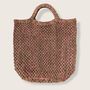 Bags and totes - Jute macramé shopping bag - mixed cord - MAISON BENGAL