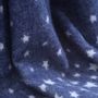 Plaids - Plaid étoiles bleues - J.J. TEXTILE LTD