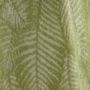 Throw blankets - Light Green Stripe Fern Throw - 130 x 190 cm - J.J. TEXTILE LTD
