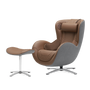 Office seating - NEW CLASSIC MASSAGE CHAIR - Dark Caramel - NOUHAUS