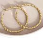 Jewelry -  Hoop earrings gilded with fine gold or silver (rhodium) - NAO JEWELS