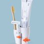 Decorative objects - Coral toothbrush holder - Ocean Bathroom Collection Eco-Friendly Materials. - QUALY DESIGN OFFICIAL