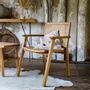 Chairs - Nova dining chair with armrests - RAW MATERIALS
