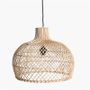 Hanging lights - Maze lamp natural & black - RAW MATERIALS