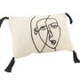 Coussins textile - Coussin en coton - Face Line Art - AUBRY GASPARD