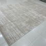 Rugs - HLR 101,Handloom Cream Color Botanical Art Silk Design Size Rug Carpet - INDIAN RUG GALLERY