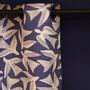 Curtains and window coverings - Bakea Encre Cotton Curtain - LA MAISON JEAN-VIER