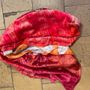 Scarves - Rainbow scarf, red - CHRISTOPH BROICH HOME PROJECT