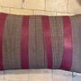Coussins - Cushion, brown, burgundy print - CHRISTOPH BROICH HOME PROJECT